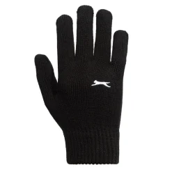 Gloves-Scarves-Umbrellas*Slazenger Knit Glove in Black