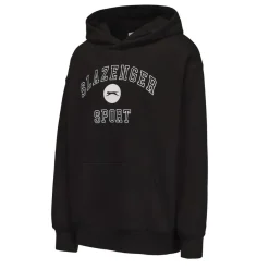 Hoodies*Slazenger Mens Fleece Large Logo Hoodie in Black