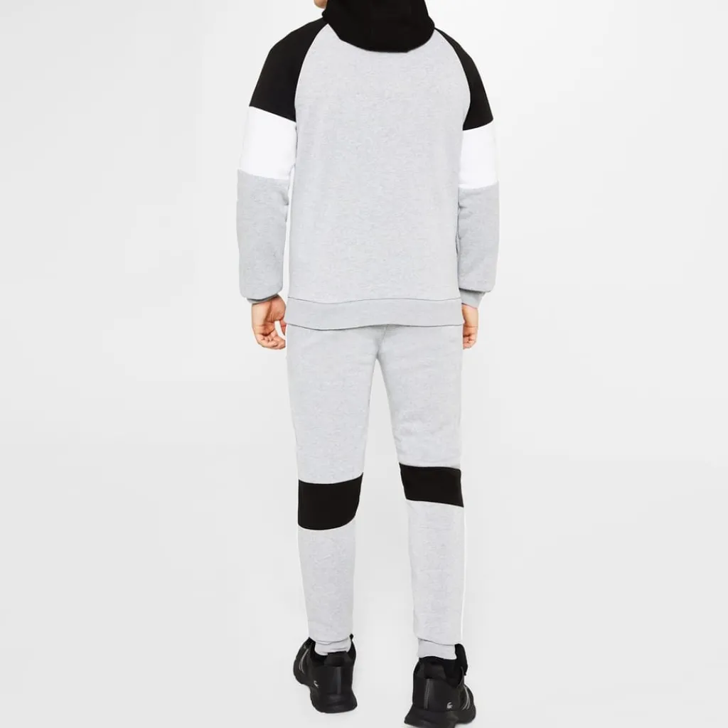 Tracksuits*Slazenger Mens Fleece Tracksuit in Grey