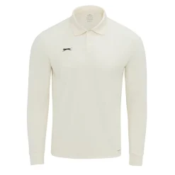 Shirts*Slazenger Mens Length Sleeves Shirt in White