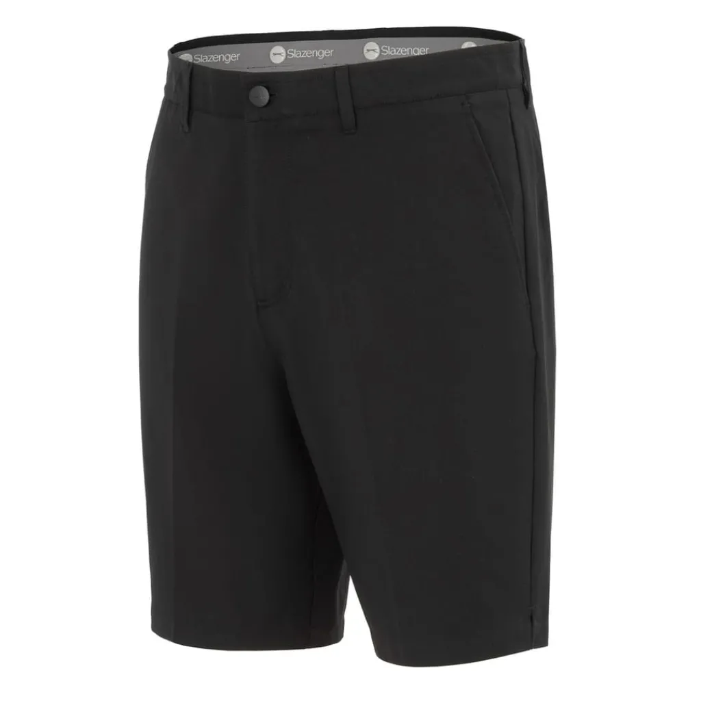 Fitness And Gym Shorts*Slazenger Mens Performance Golf Shorts in Black