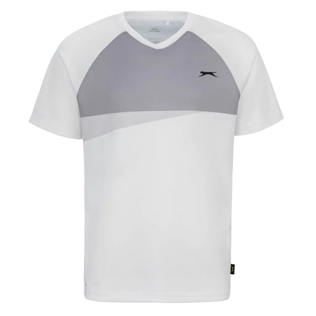 Fitness And Gymwear*Slazenger Mens Tennis T-Shirt in Blue