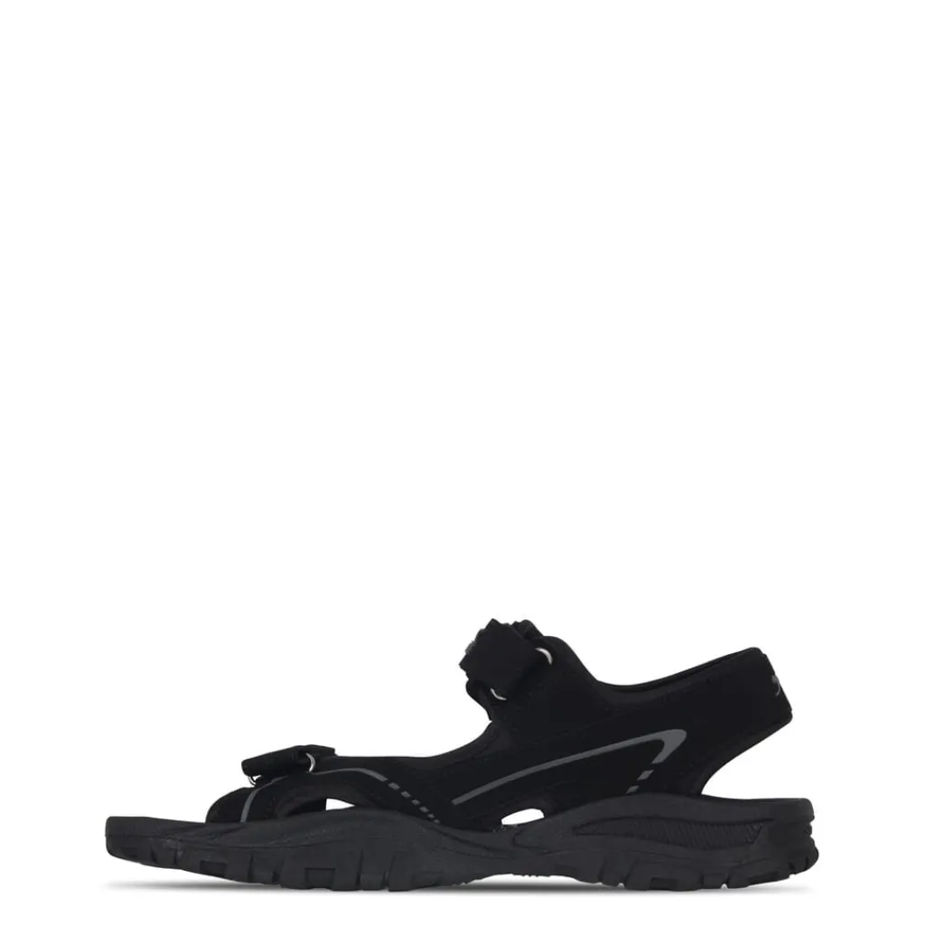 Slippers*Slazenger Mens Wave Sandals in Black