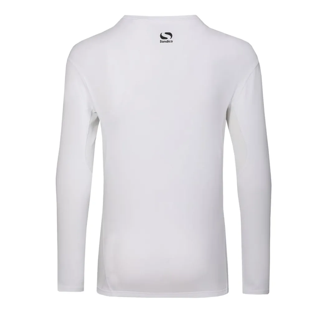Fitness And Gymwear*Sondico Mens Core Base Long Sleeve in White