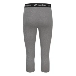 Fitness And Gymwear*Sondico Mens Core Three Quarter Base Layer Tights in Grey
