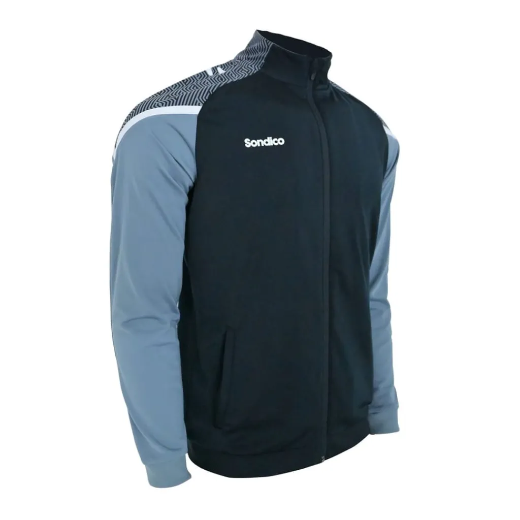 Fitness And Gymwear*Sondico Training Full Zip Jacket in Black