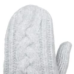 Gloves-Scarves-Umbrellas*SoulCal Cable Mitts 51 in Grey