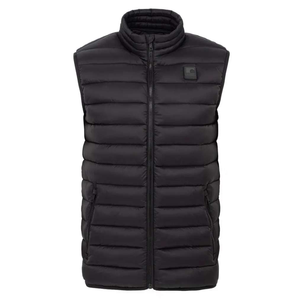Coats And Jackets*SoulCal Micro Gilet in Black