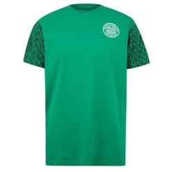 Football And Rugby Clothing*Source Lab Celtic Graphic T-Shirt Adults in Green