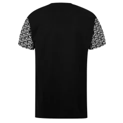 Football And Rugby Clothing*Source Lab Newcastle United Graphic T-Shirt Adults in Black
