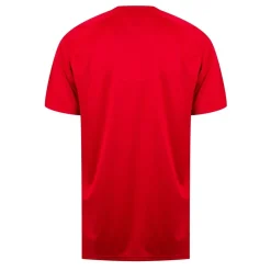 Football And Rugby Clothing*Source Lab Sunderland Poly T-Shirt Adults in Red