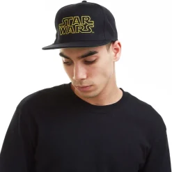 Caps-Hats*Star Wars Logo Cap in Black