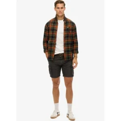 Shorts*Superdry Cargo Shorts with Utility Pocket in Black