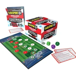 Assorted*TalkSport England Football Trivia Game in Multi