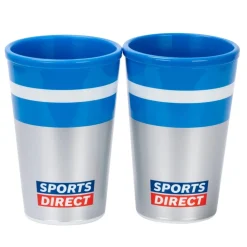 Assorted*Team Plastic Cup 2 Pack in Blue