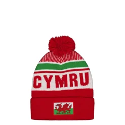 Caps-Hats*Team Rugby Beanie Adults in Red
