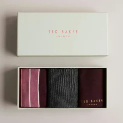 Underwear And Socks*Ted Baker 3 Pack of Dudes Socks in Various