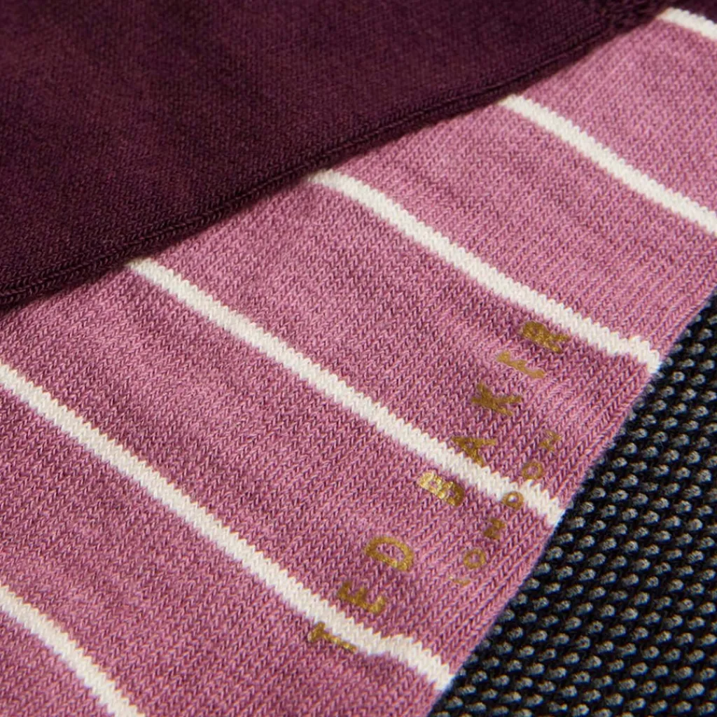 Underwear And Socks*Ted Baker 3 Pack of Dudes Socks in Various