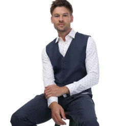 Coats And Jackets*Ted Baker Formal Waistcoat in Blue