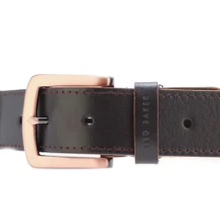 Belts*Ted Baker Galan Leather Woven Belt in Mustard
