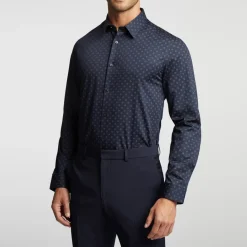 Shirts*Ted Baker Slim Fit Geo Shirt in Blue