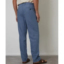Trousers*Threadbare An Linen Trousersr in Blue