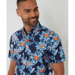 Shirts*Threadbare Bellis Shirt in Blue