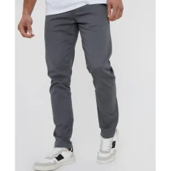 Trousers*Threadbare Cast Slim tr in Black