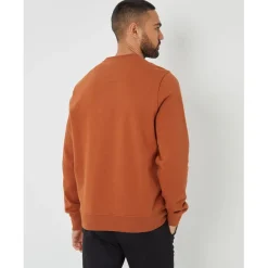 Knitwear*Threadbare Crew Satsuma in Orange