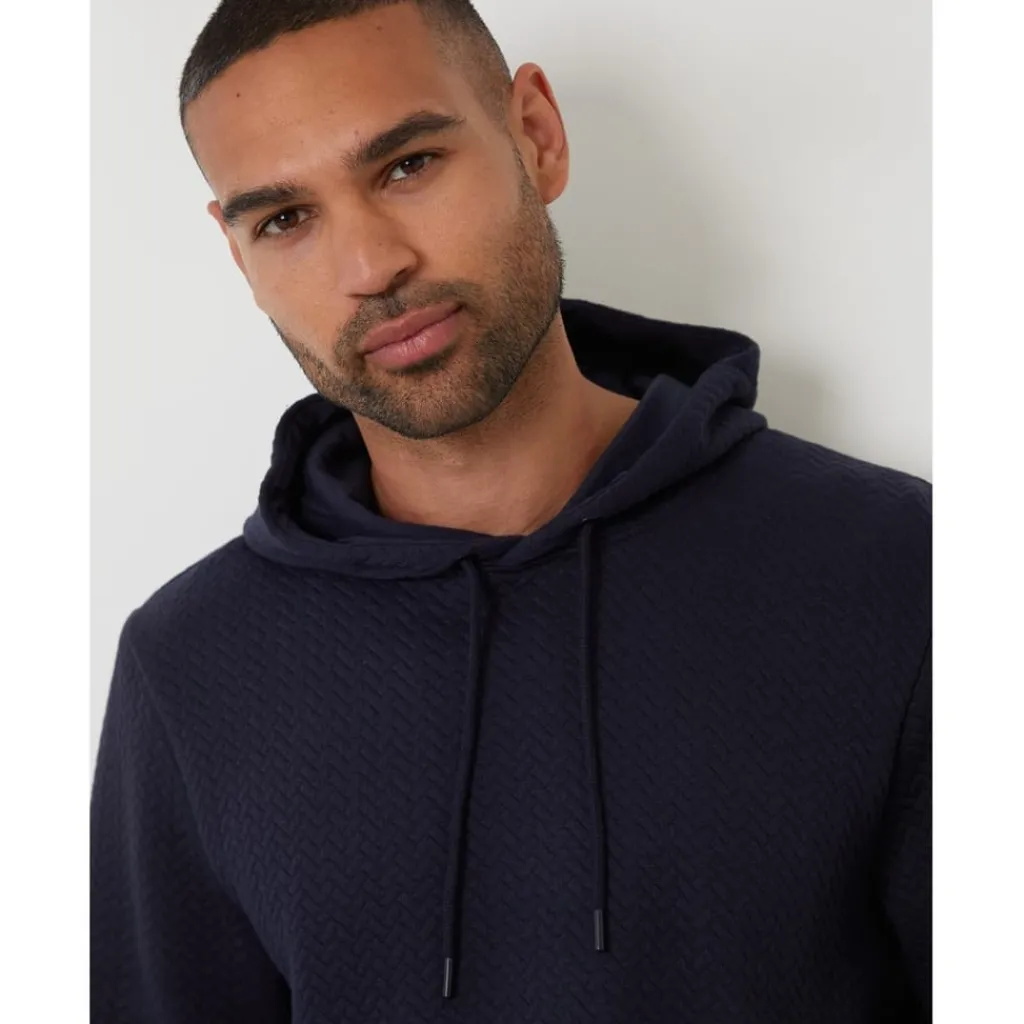 Hoodies*Threadbare Delta Fl Hoody in Blue
