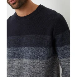 Knitwear*Threadbare Enfield Crew Neck Regular Fit Sweater in Blue