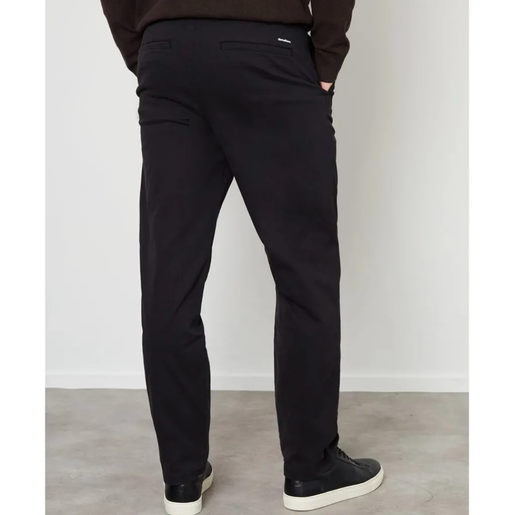 Trousers*Threadbare Fog Chino tr in Black
