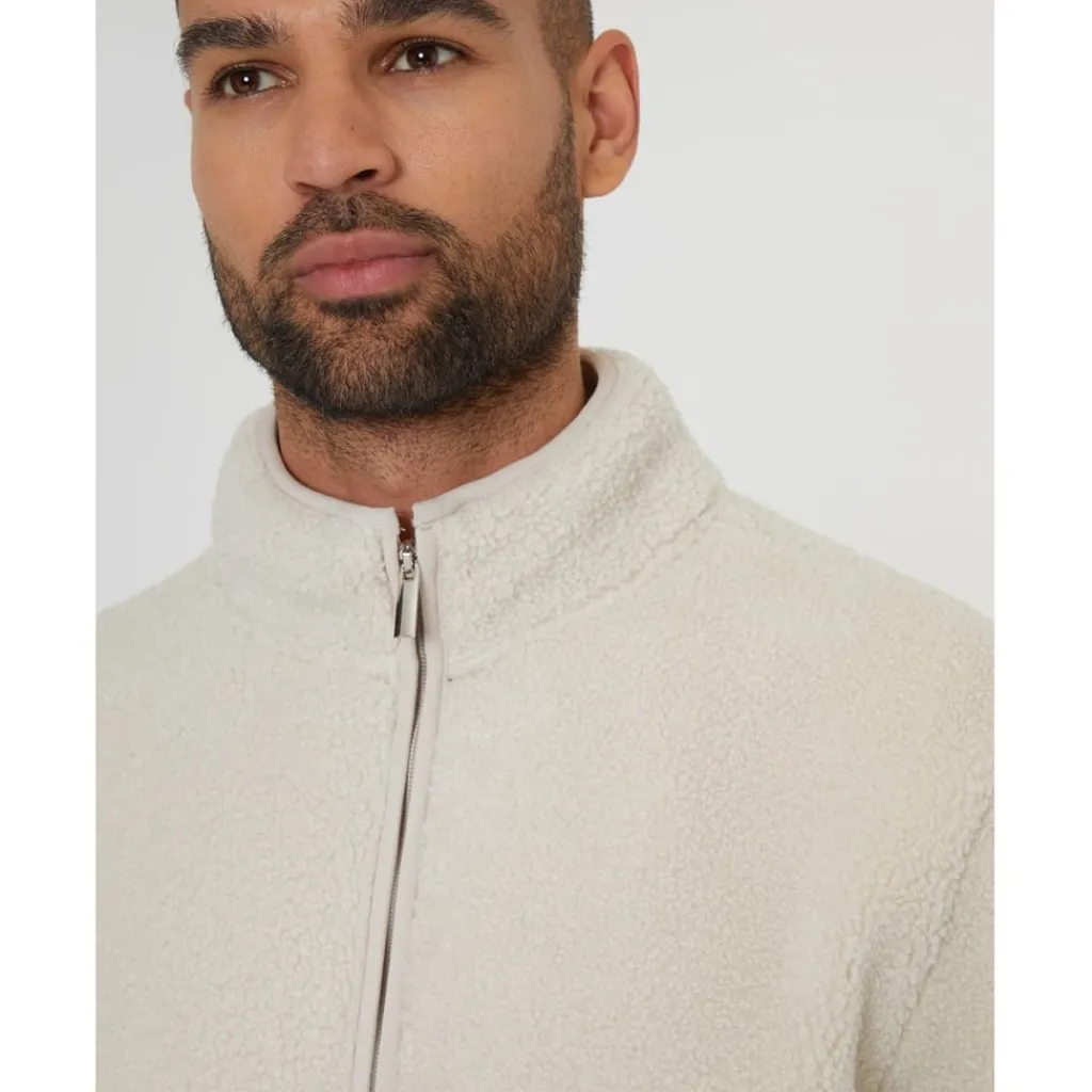 Sweatshirts*Threadbare Funnel Neck Regular Fit Sweatshirt in Neutral