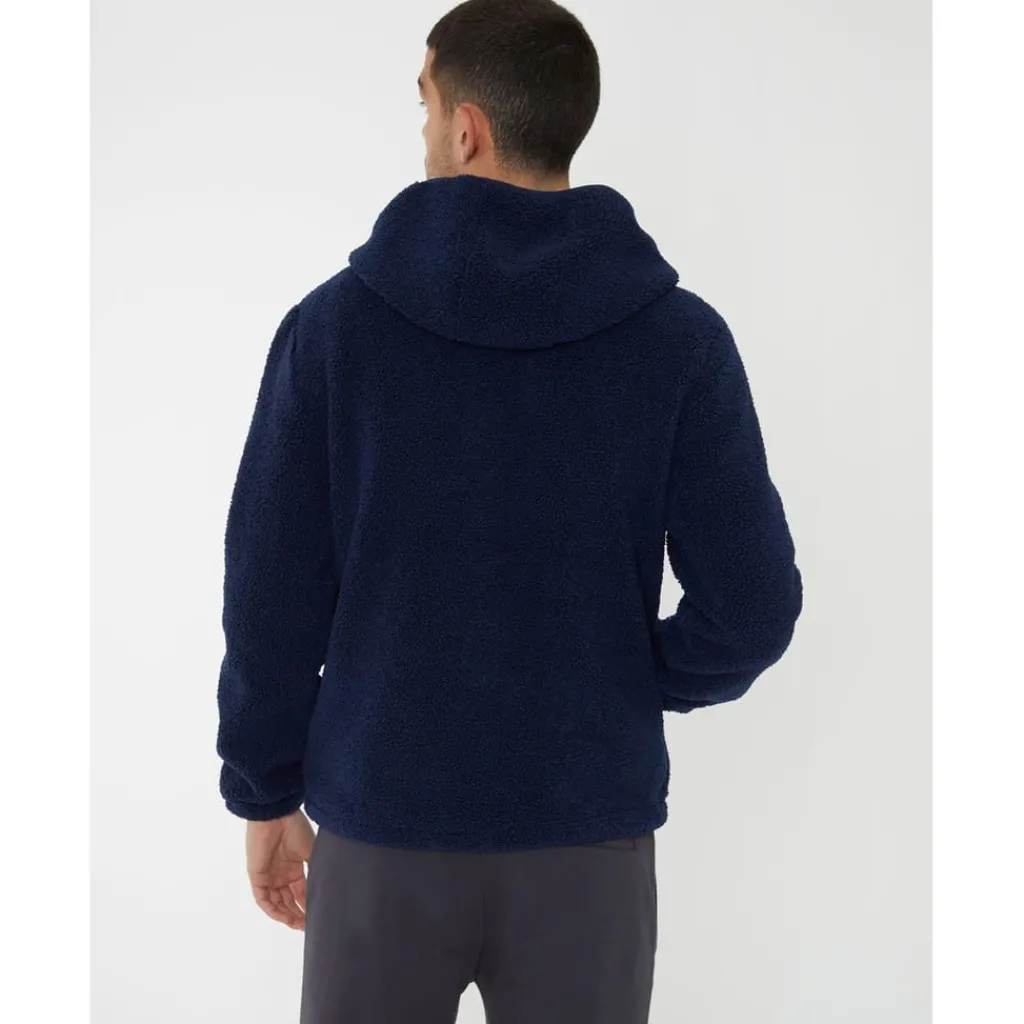 Sweatshirts*Threadbare Hooded Regular Fit Sweatshirt in Blue