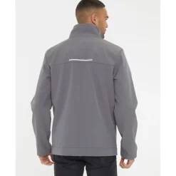 Coats And Jackets*Threadbare Jester High Neck Regular Fit Rain Jacket in Grey