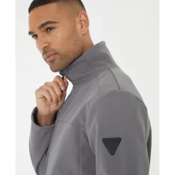 Coats And Jackets*Threadbare Jester High Neck Regular Fit Rain Jacket in Grey
