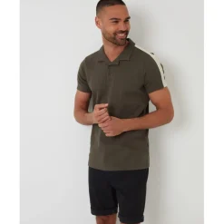 Polo Shirts*Threadbare Polo Kirkby in Green