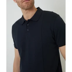 Polo Shirts*Threadbare Polo Regular Fit Short Sleeve Shirt in Blue