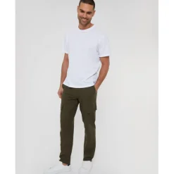 Trousers*Threadbare Rmsy Linen Trousersr in Green