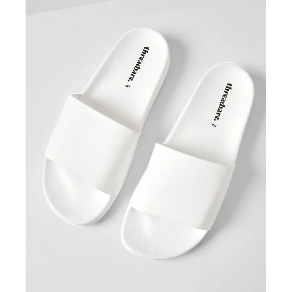 Beach Shoes*Threadbare Sandals Arlo in White