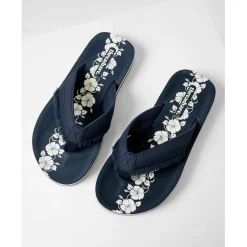 Beach Shoes*Threadbare Sandals August in Blue