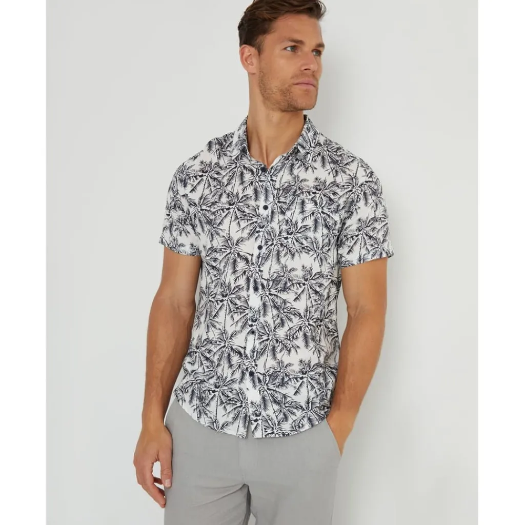 Shirts*Threadbare Shirt Dormy in Neutral