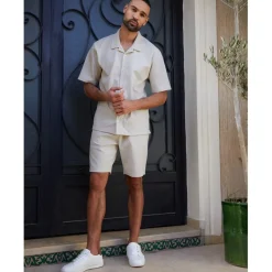 Shorts*Threadbare Short Plox in Cream