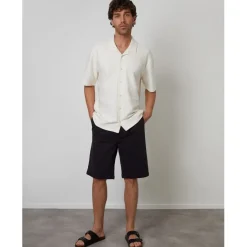Shirts*Threadbare Sht Ss Antti in Beige