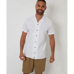 Shirts*Threadbare Sht Ss Avalwood in White