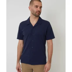 Shirts*Threadbare Sht Ss Kaylian in Blue