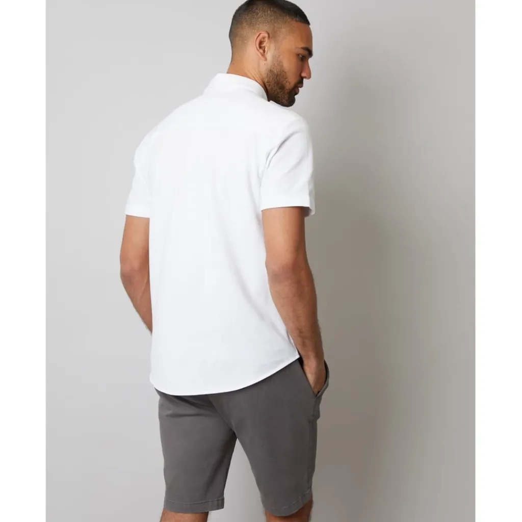 Shirts*Threadbare Sht Ss Majestic in White