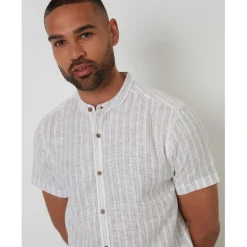 Shirts*Threadbare Sht Ss Papa in Beige