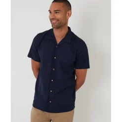 Shirts*Threadbare Sht Ss Sago in Blue