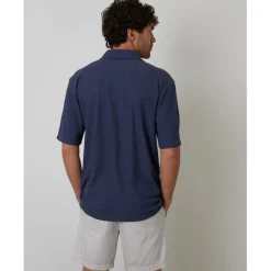 Shirts*Threadbare Sht Ss Selkirk in Blue